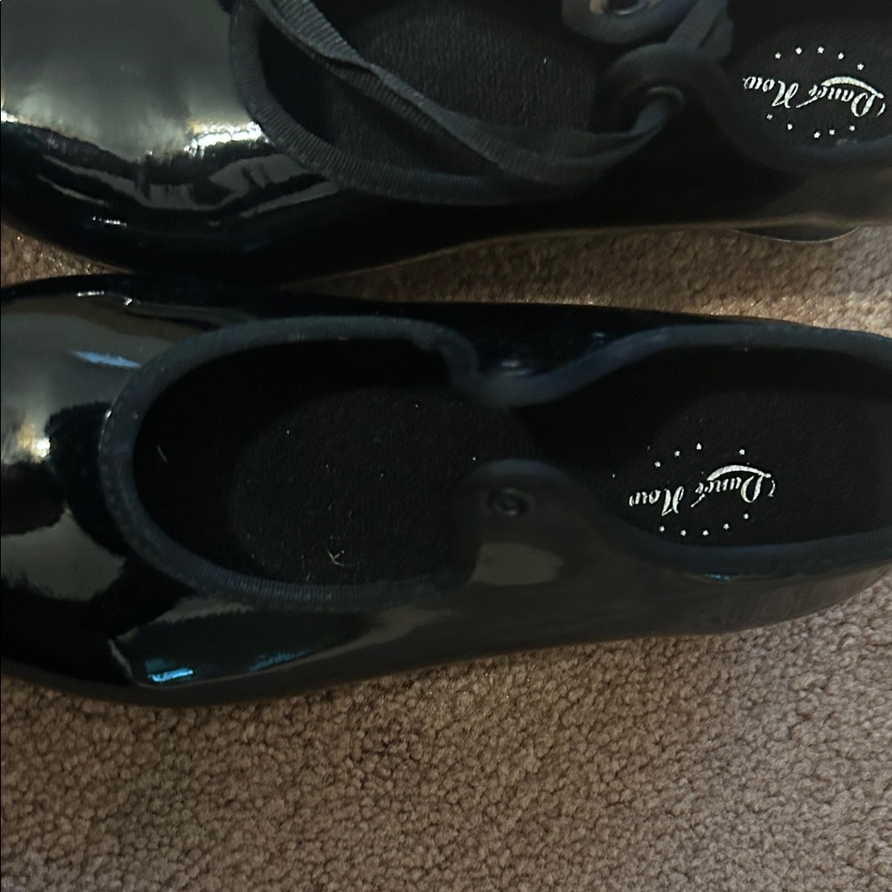 Elegant Black Kids' Dance Shoes - Picture 4 of 4